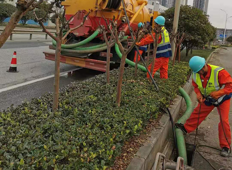 茅箭市政管道清淤